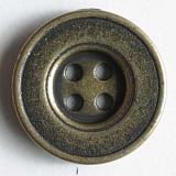 Пуговица, размер 15мм, металл, Dill, 190980/15-40