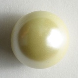 Пуговица, размер 8мм, пластик, желтый, Dill, 201190/08-40