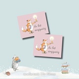 Заплатка "Lesefuchs" /Читающая лиса/ 40*50мм, 100% полиэстер, Acufactum Ute Menze, 35375