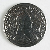 Пуговица, размер 23мм, металл, Dill, 260325/23-30