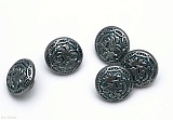 Пуговица, размер 14мм, пластик, Dill, 211105/14-30