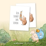 Заплатка "Ich schaff das schon" /Я могу это сделать/ 50*40мм, Acufactum Ute Menze, 35361